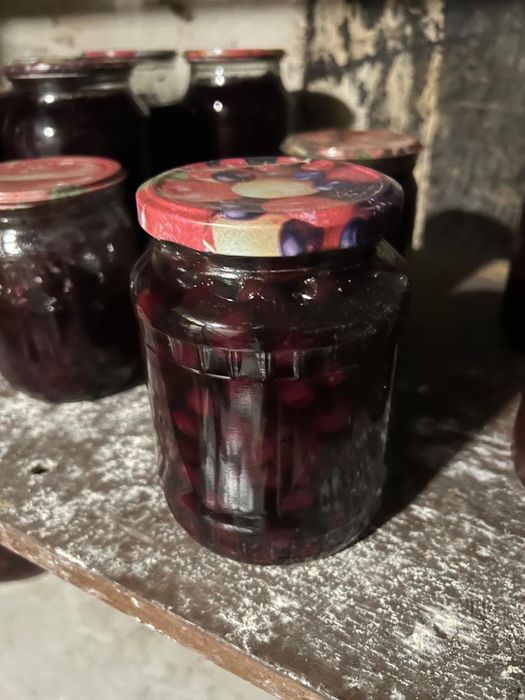 Варенье из сливы и вишни