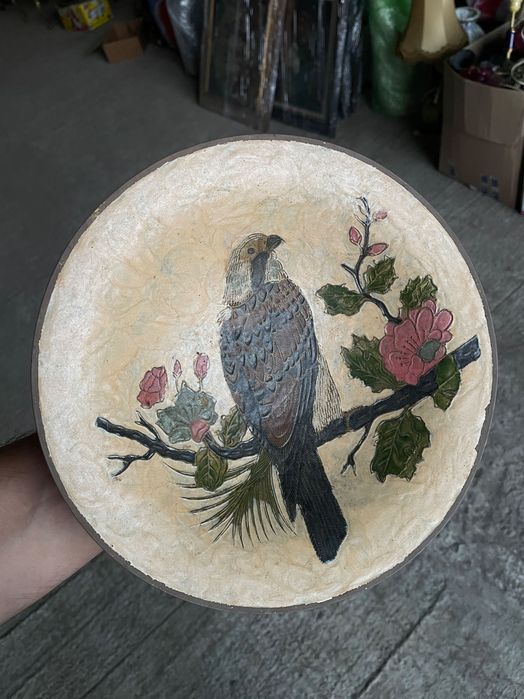 Fructiera / farfurie decorativa din alama