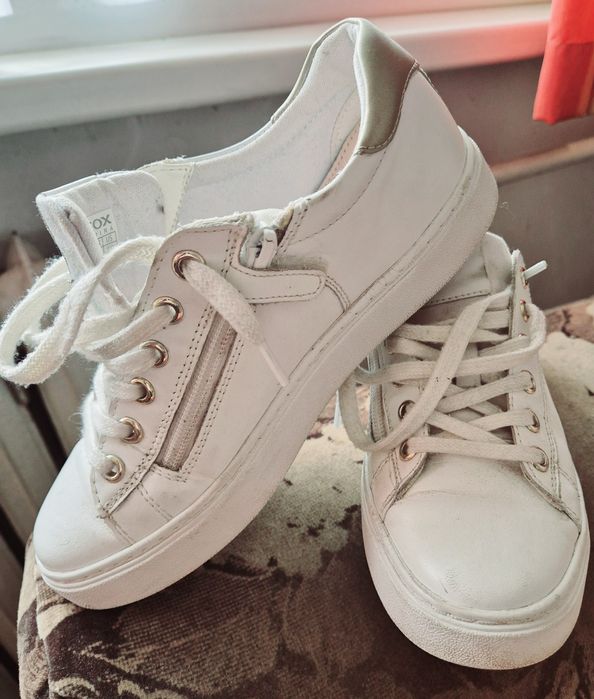 Маратонки GEOX естествена кожа