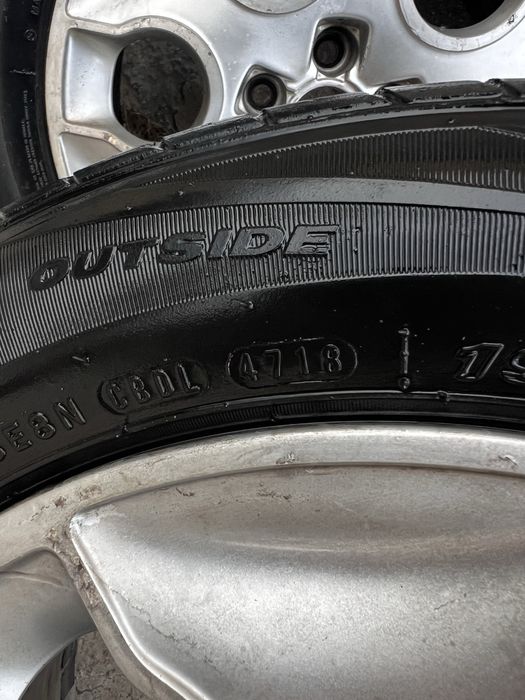 Джанти с гуми от VW Polo