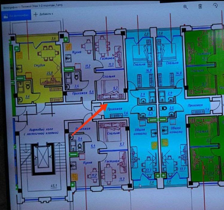 Grand City 2/1/6 50м2 коробка квартира продается: Яшнабад Узбум