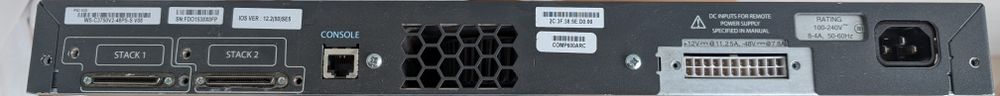 Cisco catalyst 3750 48PoE