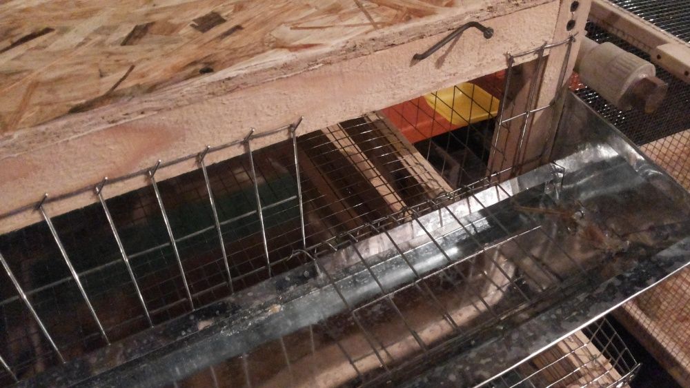 клетки для перепелов на 2 яруса