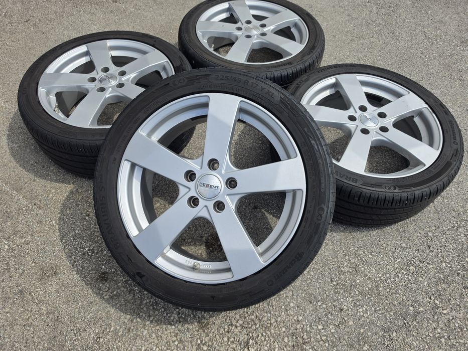 5х112/17 с гуми VW Audi Skoda Seat 5x112/17 Фолксваген Ауди Шкода Сеат