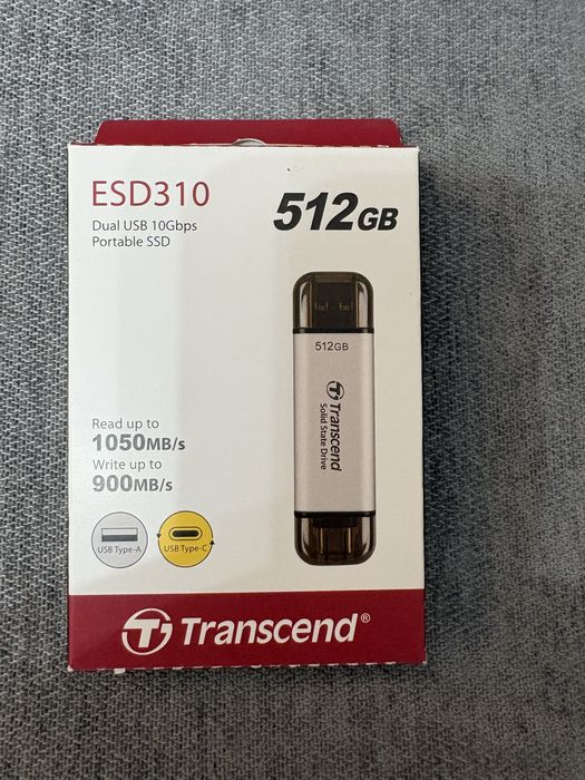 Внешний SSD Transcend.