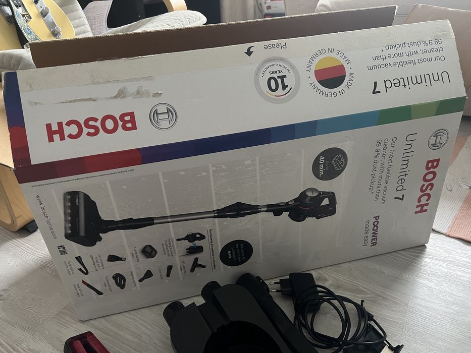 Прахосмукачка Bosch Unlimited 7