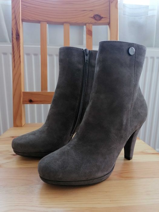 Botine noi piele 35