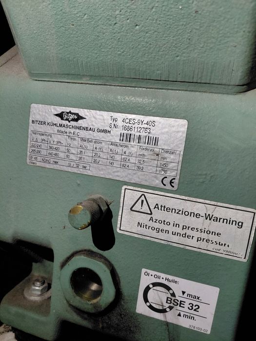 Centrala refrigerare industrială 2000 mc