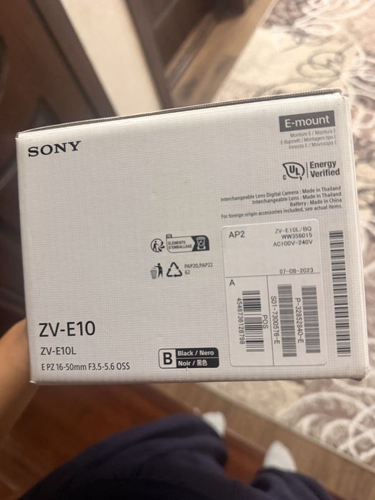 sony zv-e10 camera
