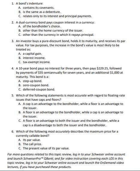 Тестове за подготовка за изпит CFA