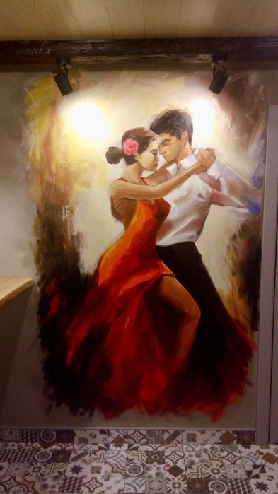 Pictură murală artistică și personalizată pentru interior