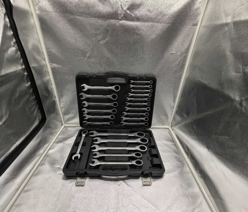 Set chei inelare cu clichet BSN Tools, 22 piese (6–24 mm)