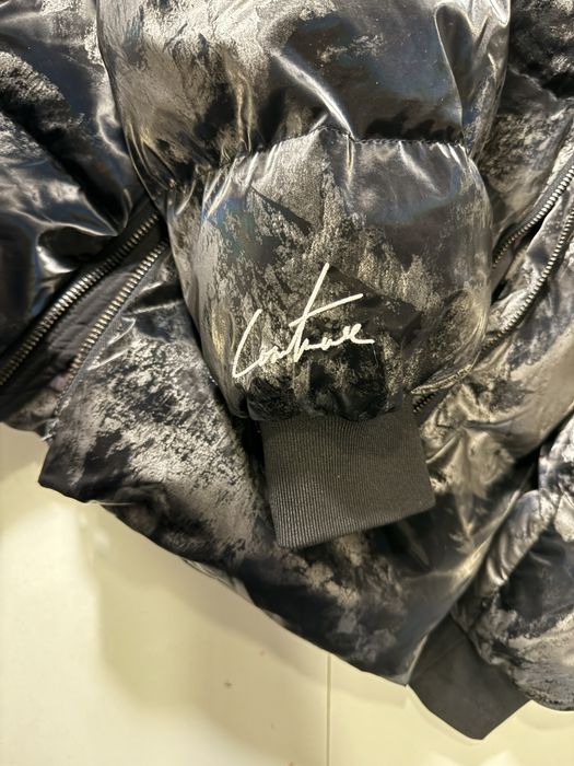 Geaca de puf Couture Club cu gluga