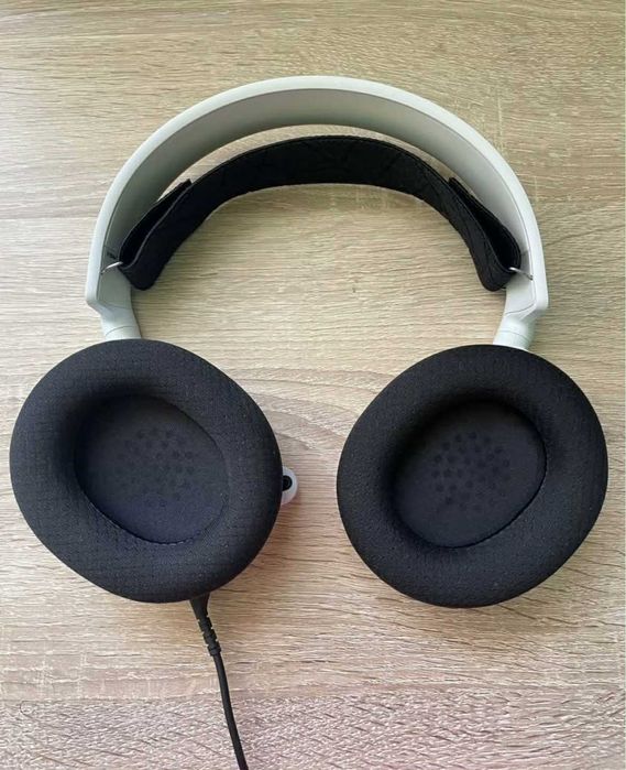 Гейминг слушалки SteelSeries - Arctis 3, бели