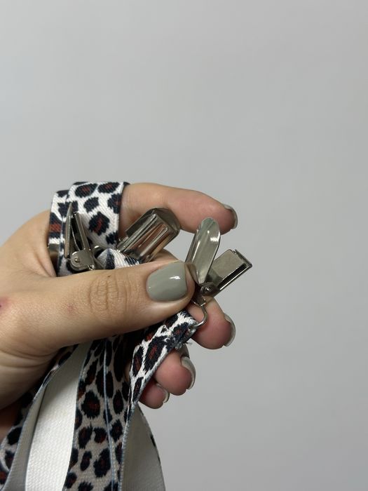 Подтяжки регулируемые леопардовые