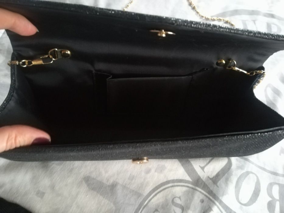 Официална Черна Чанта-плик