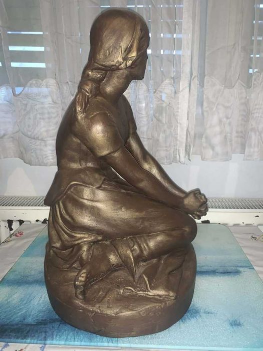 Statuie tarancuta din lut