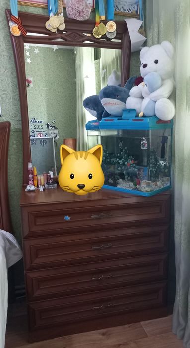 Шифонер с комодом