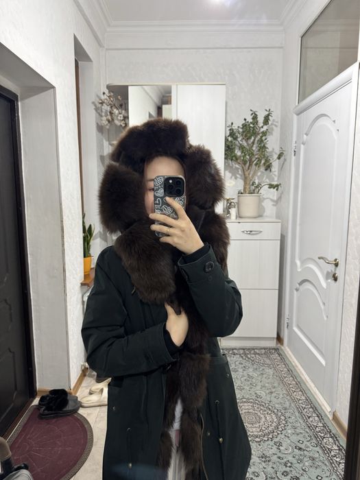 Зимняя парка с мехом