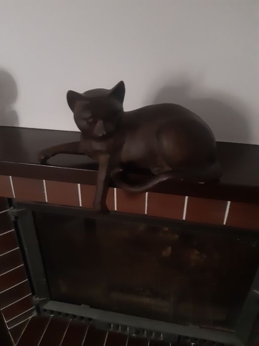 Decorațiune pisica rasina