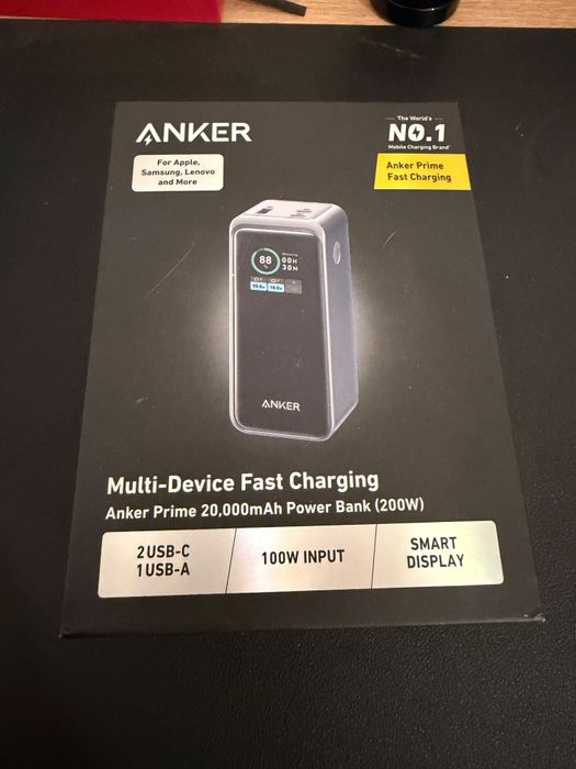Anker prime 20000 mah power bank