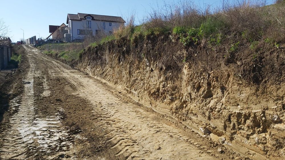 Servicii Miniexcavator / Buldoexcavator și basculă 3.5t BELIȘ