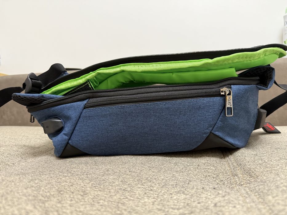 Rucsac / Ghiozdan barbati KONO - bleumarin - NOU cu eticheta