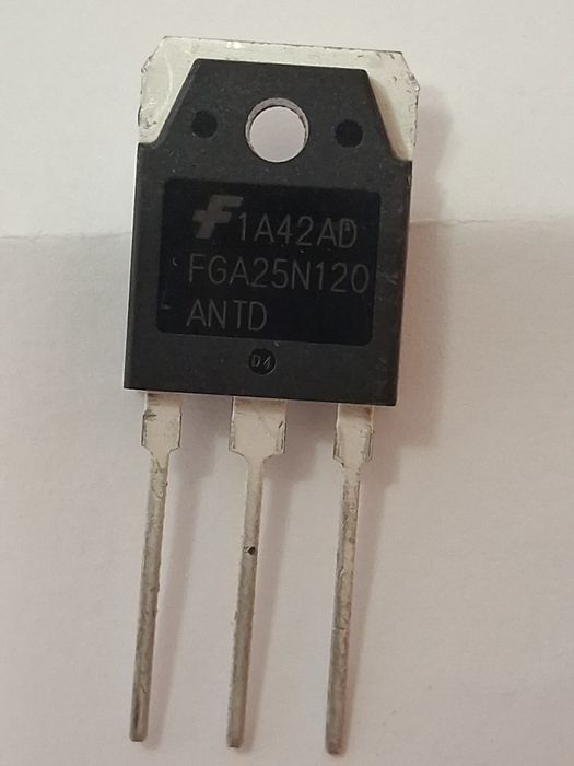 Нови IGBT транзистори FGA25N120ANTD (25A / 1200V) – за инверторни заваръчни апарати