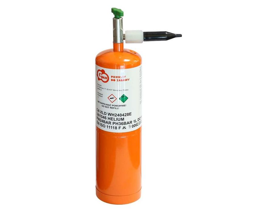 Мини бутилка с хелий за 5 балона  БЕЗПЛАТНА ДОСТАВКА С BOX NOW