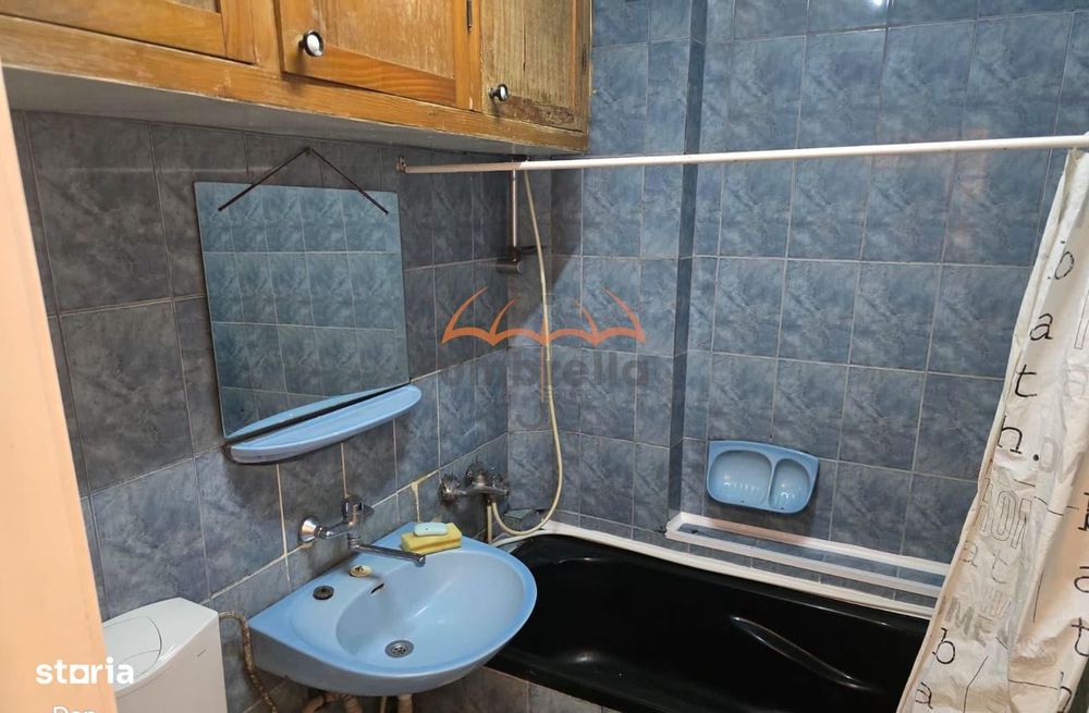 Apartament de inchiriat 2 camere, semidecomandat 46m², et.14, parcare