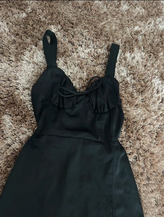 Rochie satin Bershka