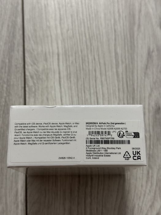 Casti APPLE AirPods Pro (gen.2)