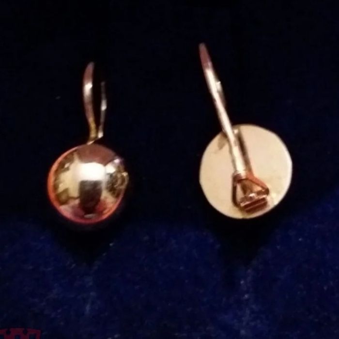 Золотые серьги. СССР