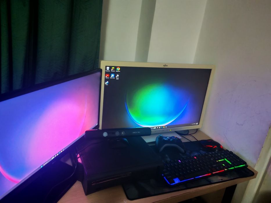 Vând PC complet+xbox360 cu kinect