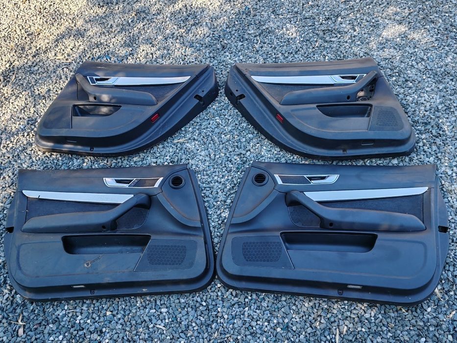 Fata ușă audi A6 C6 panou fata ușă portiera audi A6 C6 alcantara 300le