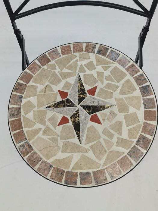 Produse noi !Set masa si 2 scaune terasa metal si mozaic