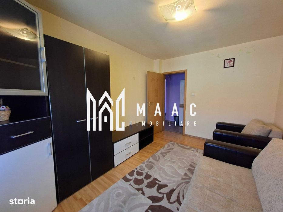 Apartament 2 camere de închiriat | Turnișor | 50 mp, balcon
