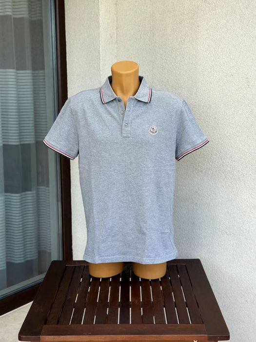 Мъжка поло тениска Moncler (Slim Fit) - размер М, Отлично състояние