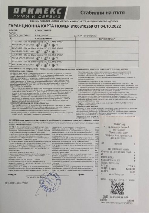 5 бр. лети джанти 17” със зимни гуми за LR Freelander