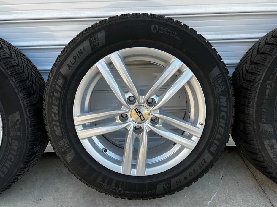 Алуминиеви джанти с гуми Michelin Alpin 6 215/60/16 5x112