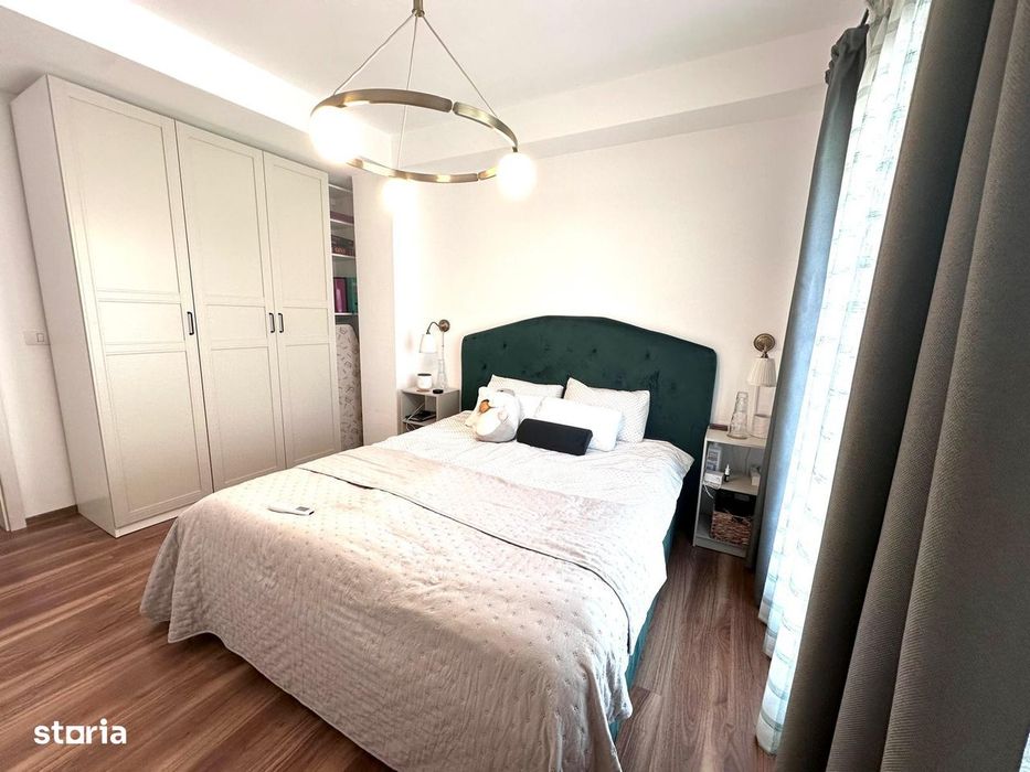 Apartament 3 camere- mobilat si utilat- loc de parcare subteran-Brayti
