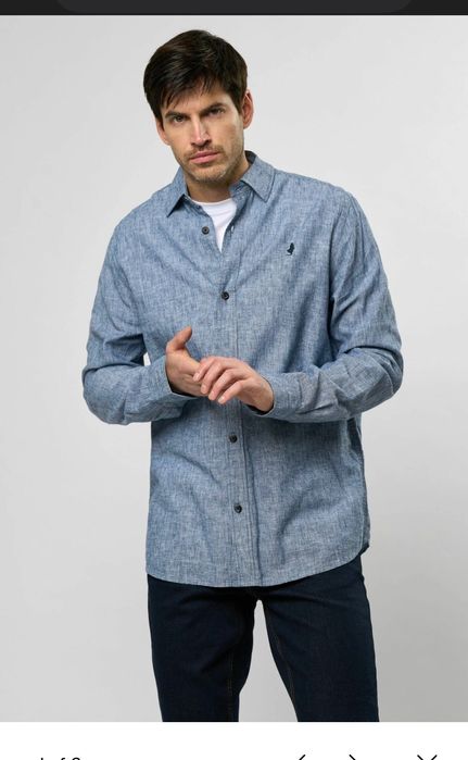 Мъжка риза MCS( Marlboro classics), размер L