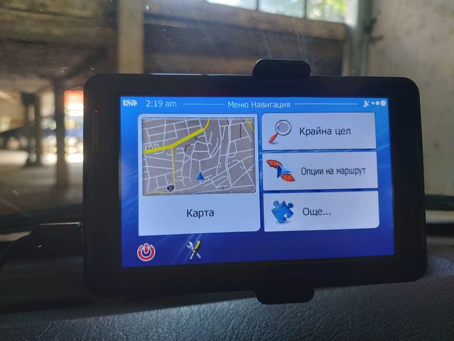 Навигация с нови карти за кола и камион