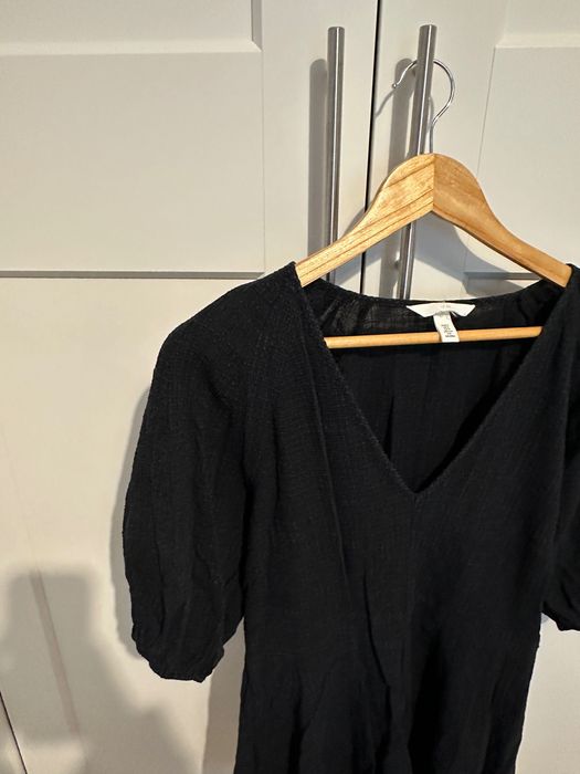 Rochie mini, H&M, S, neagră, femei