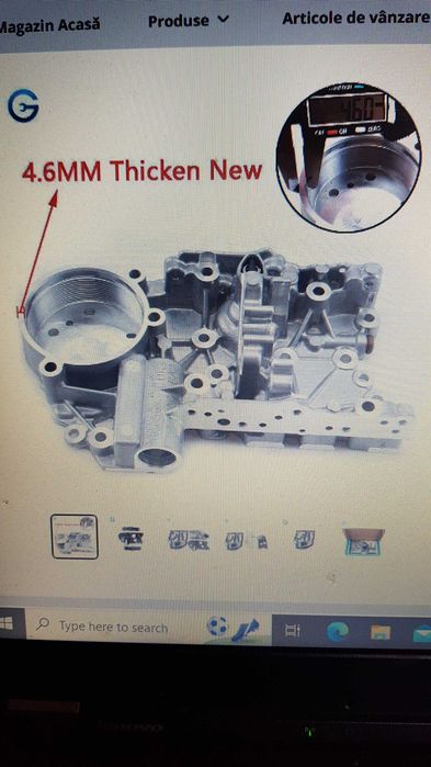 Vînd bloc hidraulic  4.6 mm DSG 7 si pompa hidraulică nouă+set garnnit
