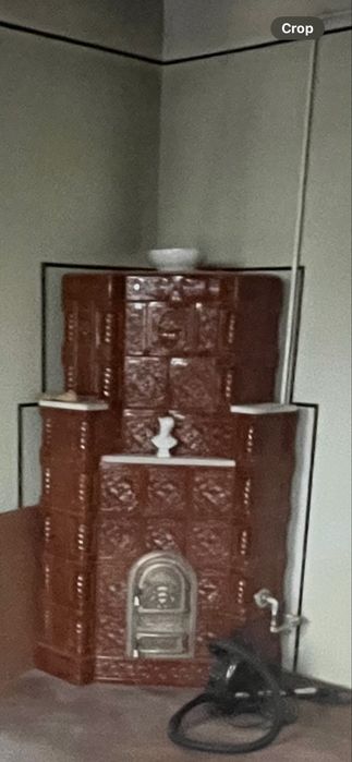 Vand 4 sobe teracota cu arzator de gaz