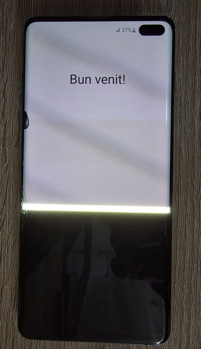 Samsung Galaxy S10 Plus ecran spart