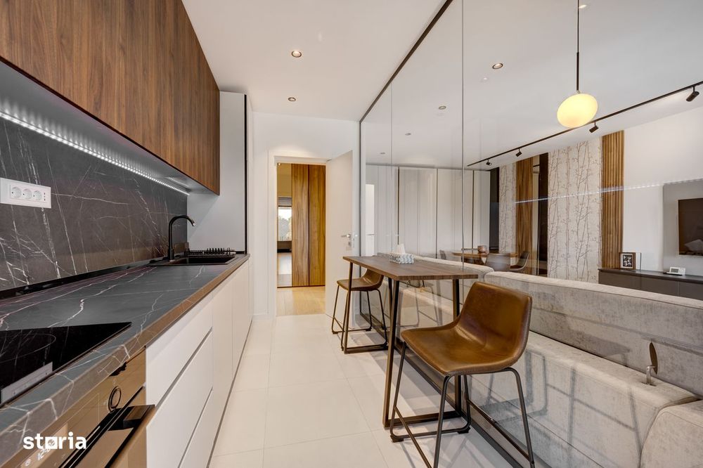 Închiriere: 2 Camere cu Design Interior în Nusco City | Loc de Parcare