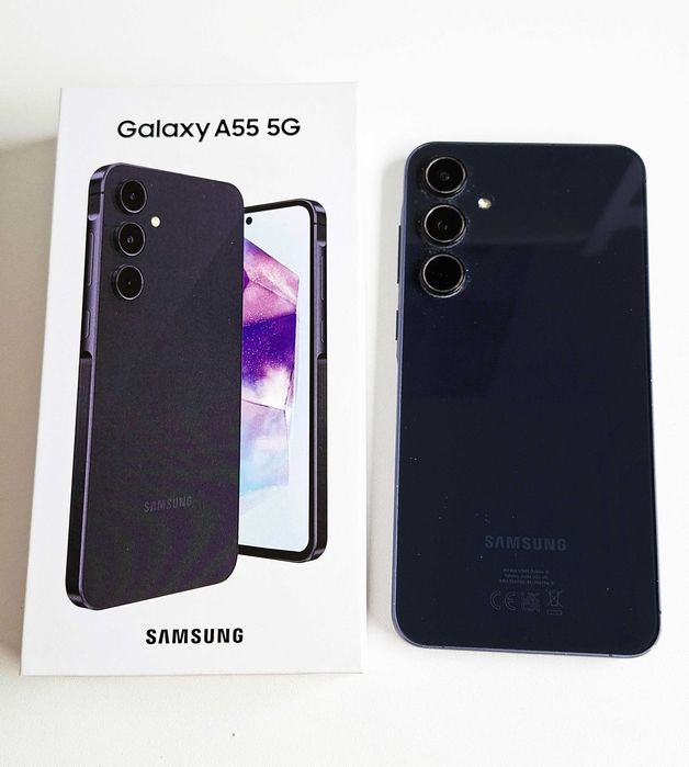 Telefon mobil Samsung Galaxy A55 Dual SIM 8GB 128GB 5G Awesome Navy