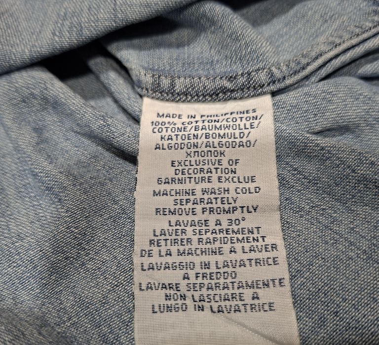 Мъжка дънкова риза Polo Ralph Lauren - Slim Fit, размер S